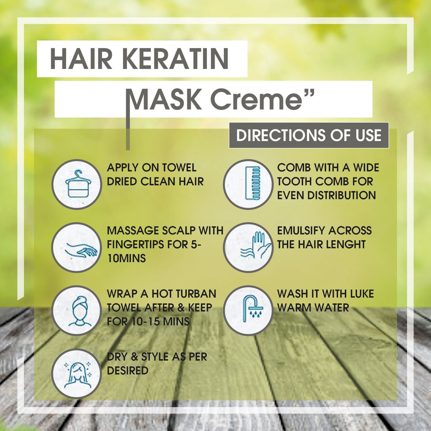 Keratin Mask BCO 2